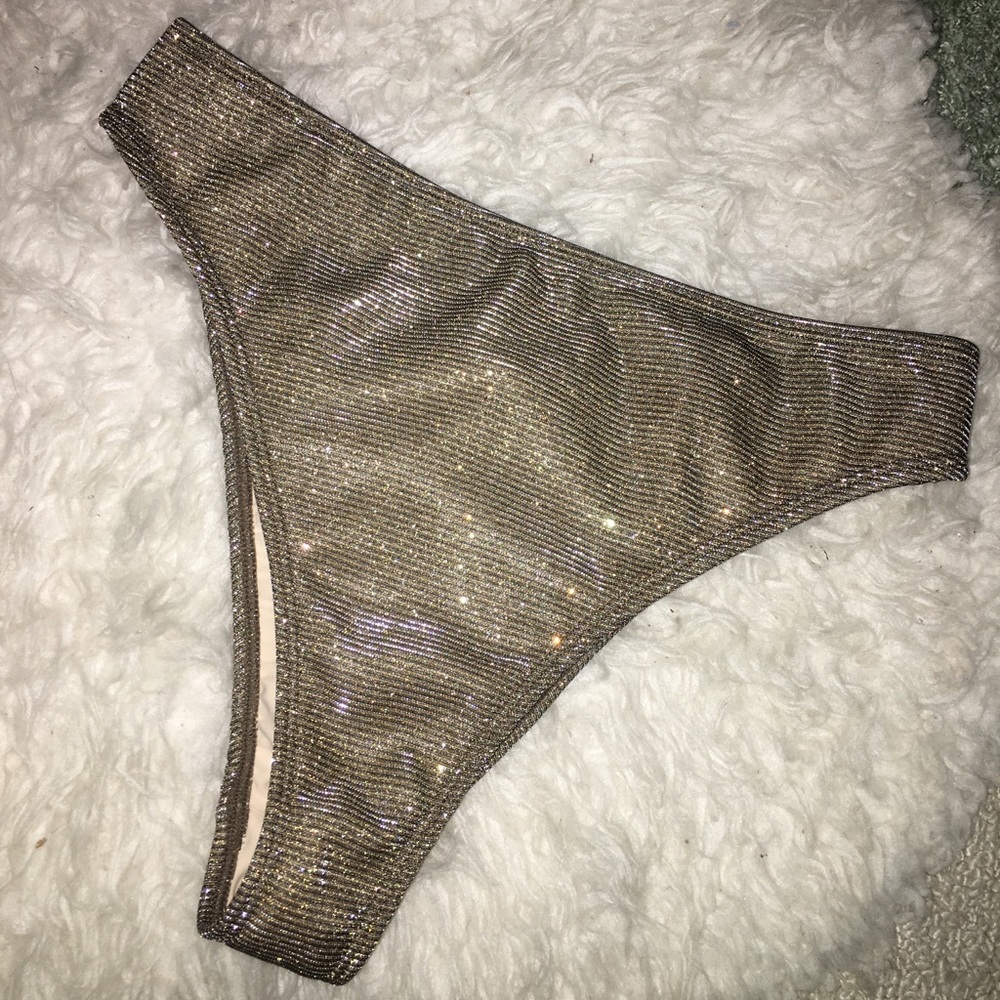 Never Worn LA Hearts Betta Lurex Bikini Bottom